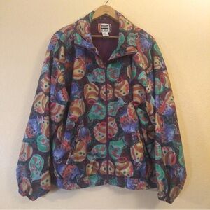 Colorful EVR Silk Patterned Men's Lightweight Jacket